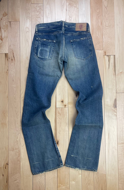 2000s Hysteric Glamour Flared Bootcut Studded Pocket Denim – Alex 2000s Hysteric Glamour Flared Bootcut Studded Pocket Denim – Alex