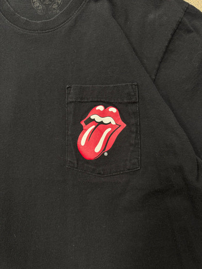 Chrome Hearts x Rolling Stones Horseshoe ‘Tongue & Lips’ Shirt
