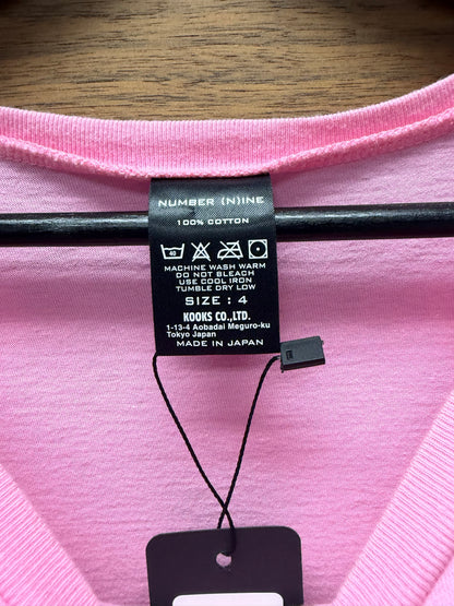 Number (N)ine ‘New York’ Pocket Slogan Short Sleeve T-Shirt