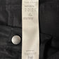 SS2025 Rick Owens ‘Hollywood’ Linen Straight Cut Black Trousers