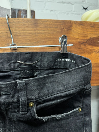 2015 Saint Laurent by Hedi Slimane ‘D02’ Crash Denim