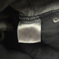 SS2004 Dior Homme ‘Strip’ by Hedi Slimane Waxed Black Distressed Skinny Denim