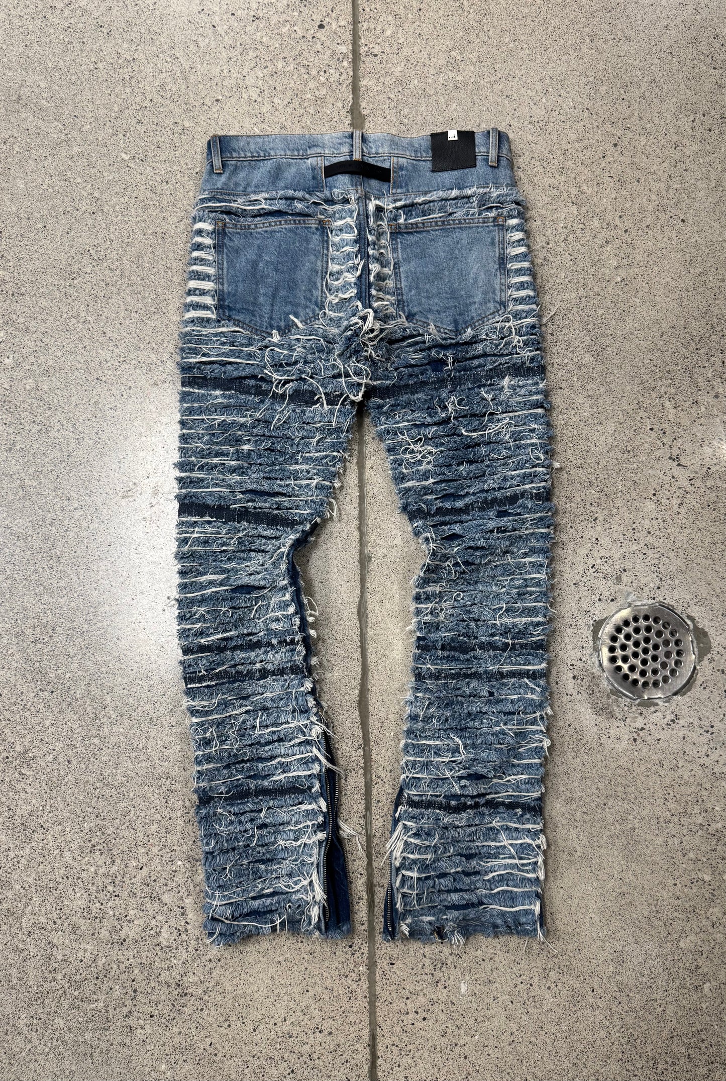 1017 Alyx 9SM x Blackmeans Shredded Denim