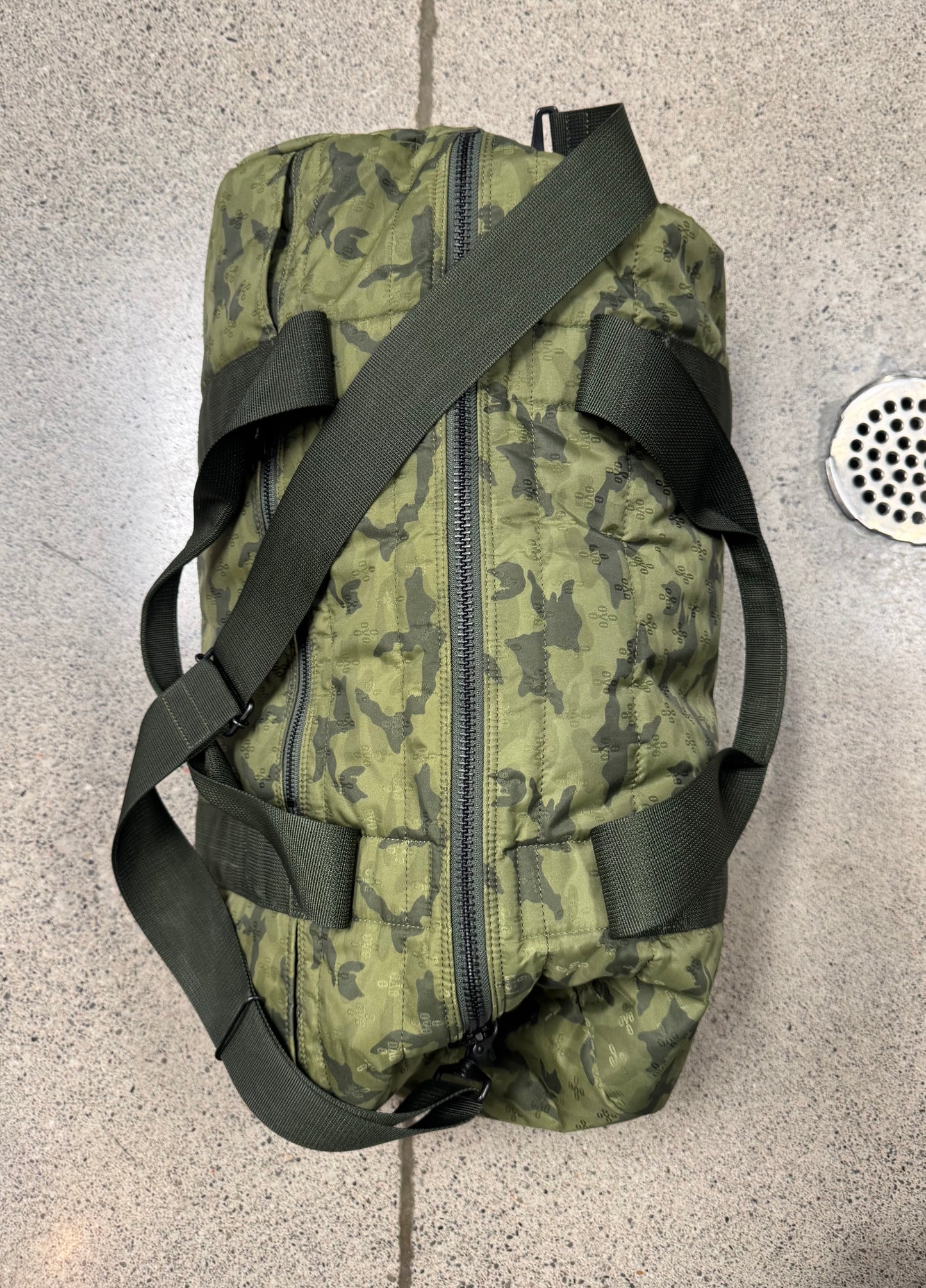 OVO x Porter Camoflauge Green Duffel Bag