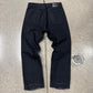 2022 Balenciaga ‘Heel Bite’ Black Bootcut Denim