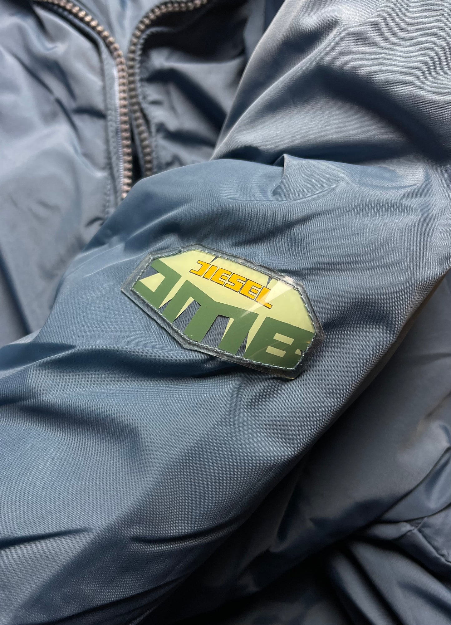 2000s Diesel Down Filled Nordic Blue Ski Jacket