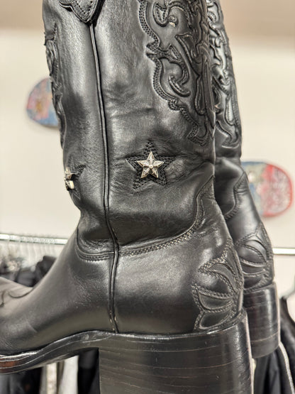 2008 Chrome Hearts Embellished Leather ‘Cowboy’ Boots