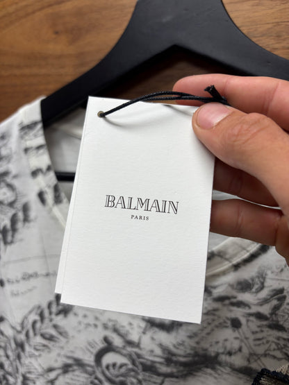 SS2014 Balmain 'Sailing Expedition'
White Sleeveless Tank Top