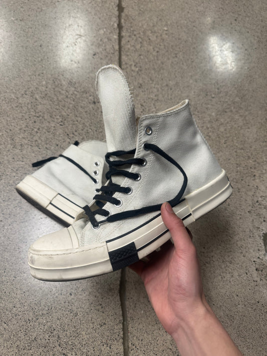 Rick Owens x Converse ‘DRKSTR’ High Top Sneakers