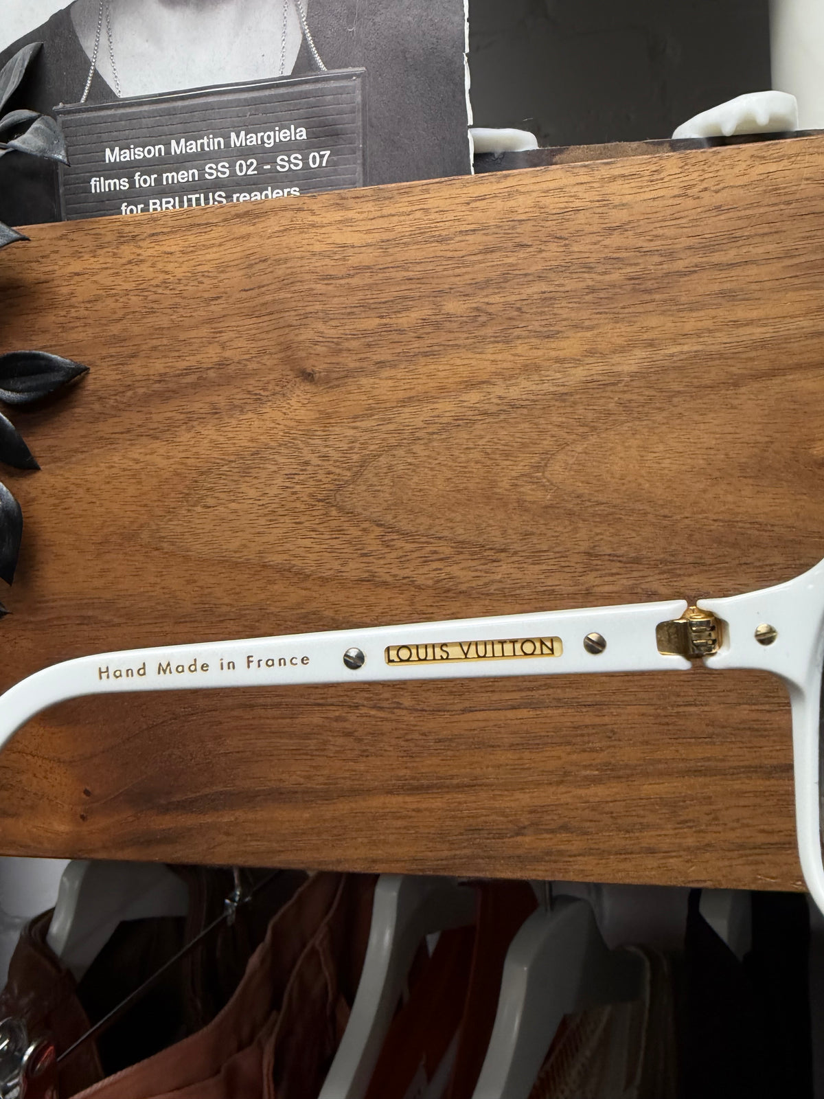 2008 Louis Vuitton ‘Evidence’ Gold/White Aviator Sunglasses