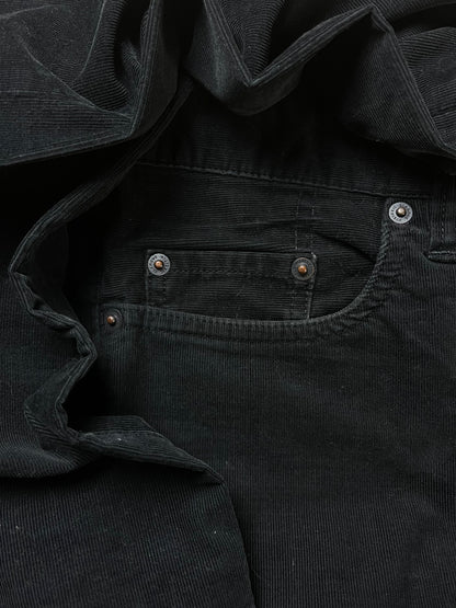 Hysteric Glamour Black Corduroy Slim Cut Denim