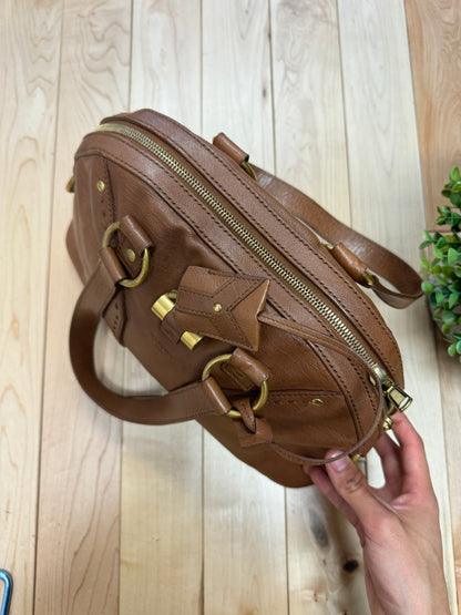 2000’s YSL ‘Muse’ Brown Leather Shoulder Bag