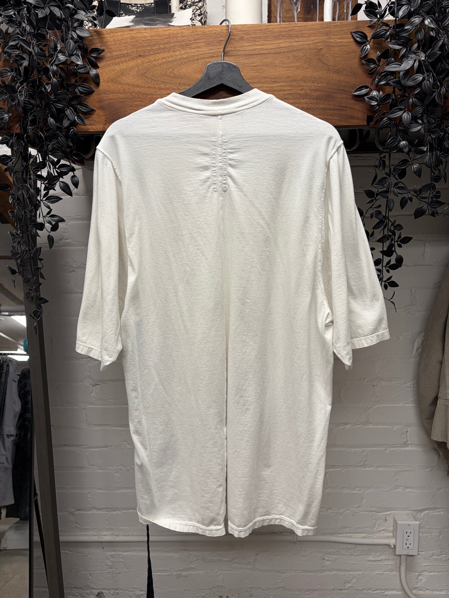 Rick Owens DRKSHDW ‘Cunty’ White Level T-Shirt