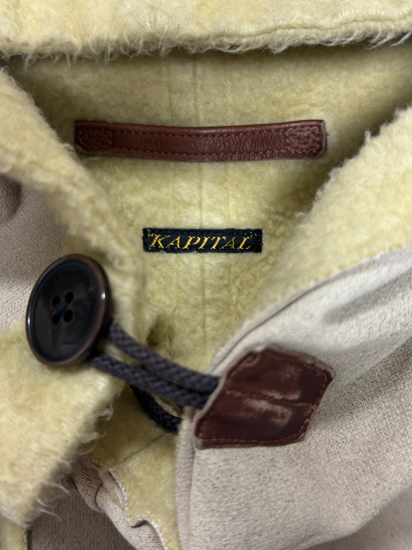 Kapital ‘Hunting’ Suede Hooded Jacket