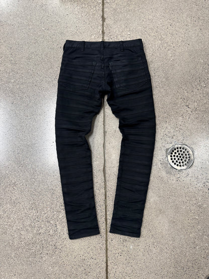 AW2013 Undercover ‘Anatomicouture’ Hagi Black Layered Skinny Jeans