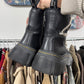 Rick Owens x Dr Martens 1460 Hexagram Lace Boots