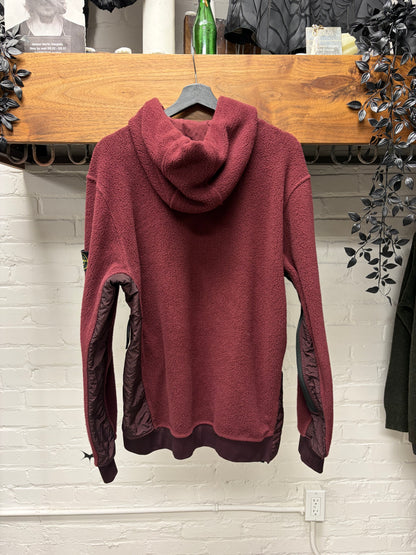 2007 Stone Island ‘Under-Arm Zip’ Red Badge Patch Pullover Hoodie