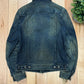 Tete Homme Wool Pocket Denim Trucker Jacket