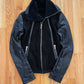 Autumn Winter 2012 Rick Owens ‘Mountain’ Lambskin Leather High Neck Jacket