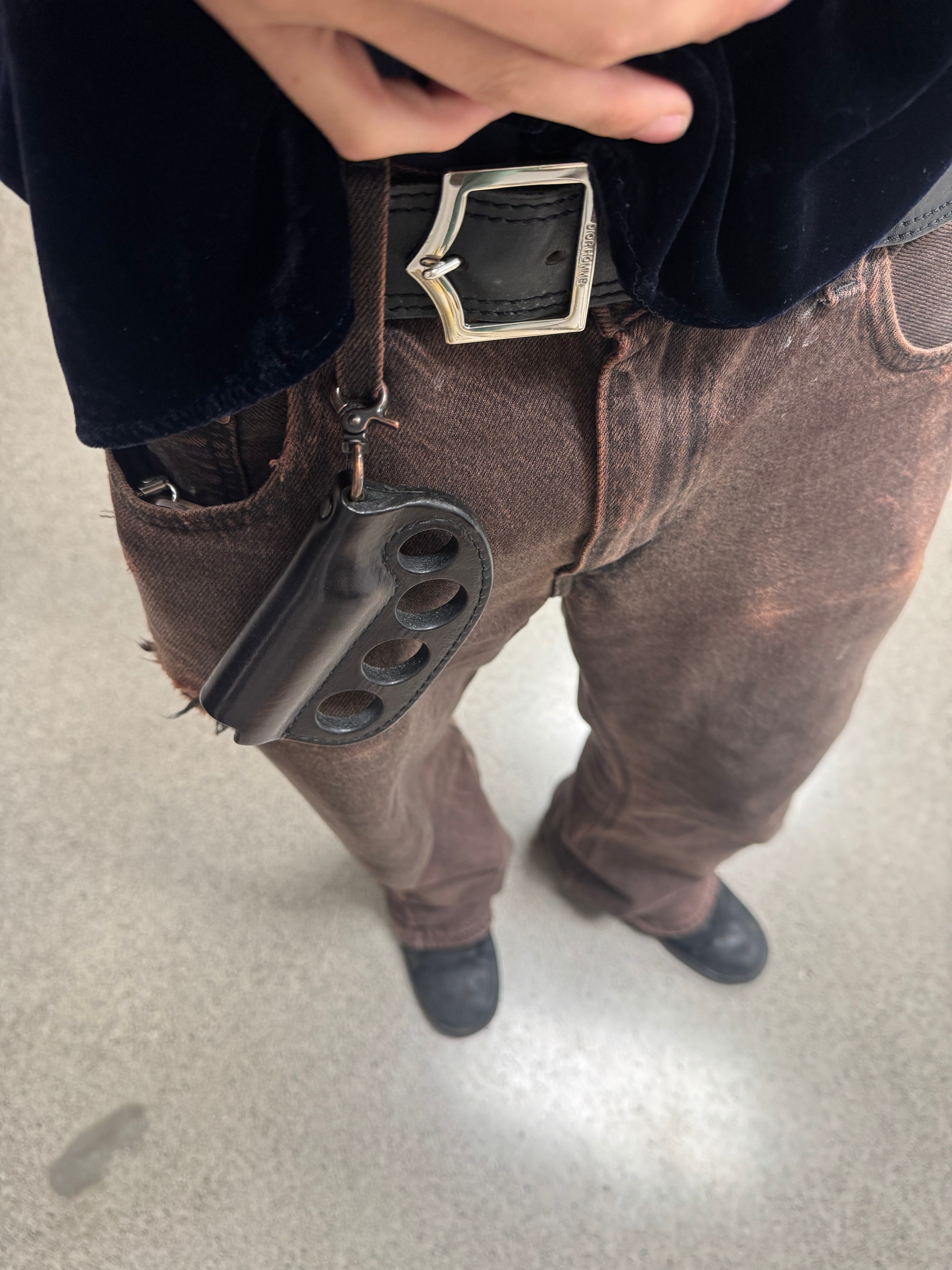 Blackmeans 'Knuckle Duster' Leather Lighter Case – Alex Maxamenko