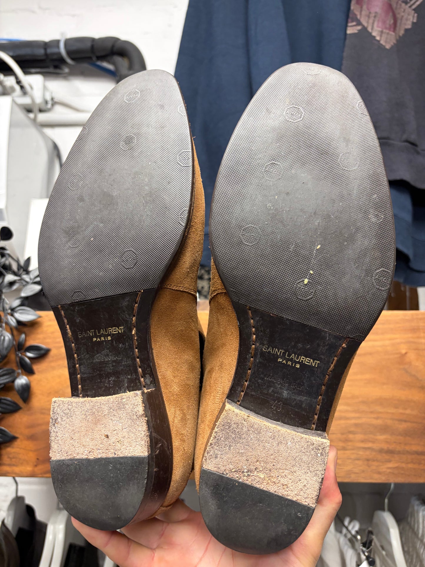 Saint Laurent by Hedi Slimane ‘Jodhpur’ Pointed Toe Chelsea Boots