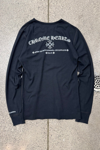 Chrome Hearts ‘Hollywood’ Thermal Long Sleeve Shirt