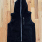 Autumn Winter 2022 Rick Owens ‘Strobe’ Lambskin Leather ‘Gimp’ Full Zip Vest