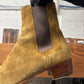 Saint Laurent Brown Suede ‘Wyatt’ Boots