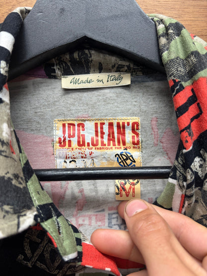 Jean Paul Gaultier ‘Poster Propoganda’ Button Up Shirt