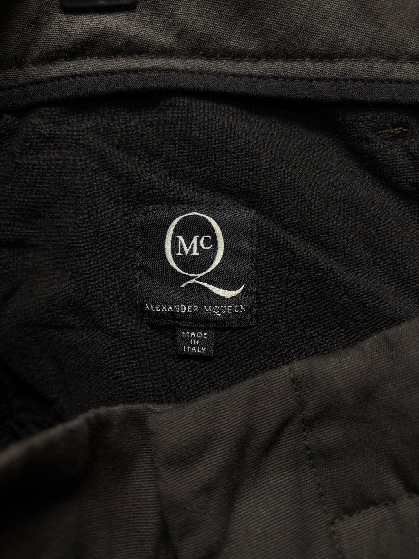 2012 Alexander McQueen Patchwork Panelled Cargo Pants