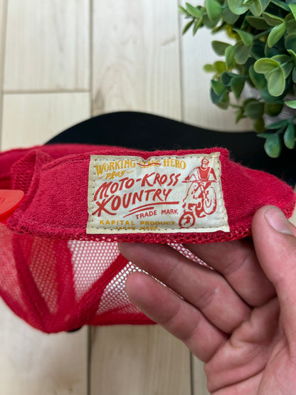 Spring Summer 2024 Kapital Working Class Hero Mesh Trucker Hat