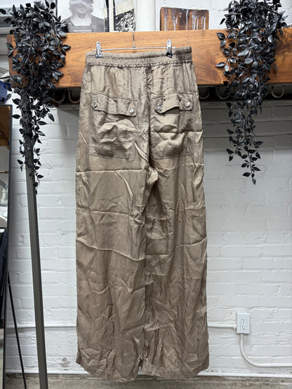 SS2023 Rick Owens ‘Edfu’ Dust Wide Leg Cupro ‘Bela’ Pants