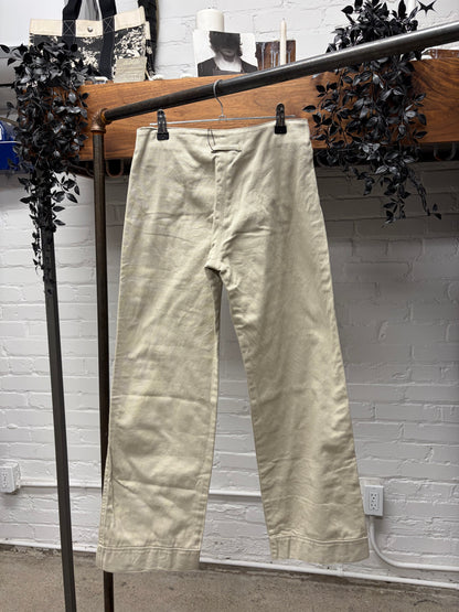 SS1997 Jean Paul Gaultier ‘Sailor’ Button Closure Wide Leg Trousers