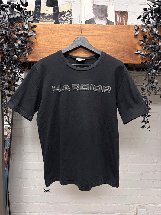 Dior Homme ‘Hardior’ Black Slogan T-Shirt