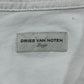 Dries Van Noten White ‘2 Button’ Cotton Collared Polo