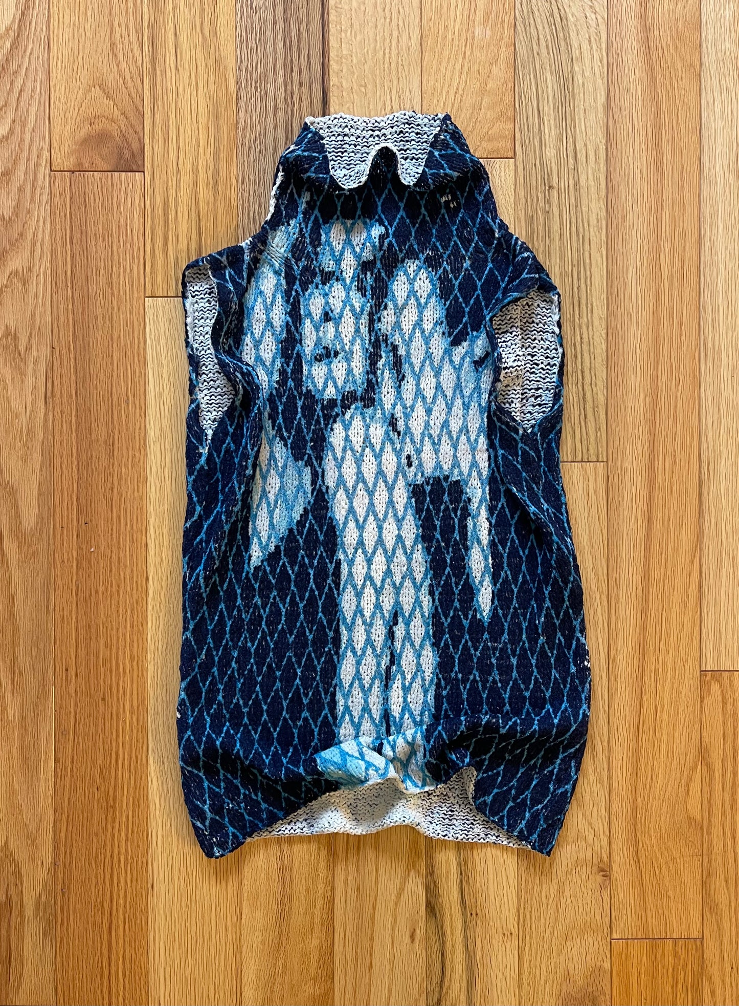 Autumn Winter 1994 Jean Paul Gaultier Vampire Mesh Knit Tank Top