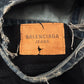 AW2024 Balenciaga ‘Cut-Up’ Double Waist Wide Leg Denim