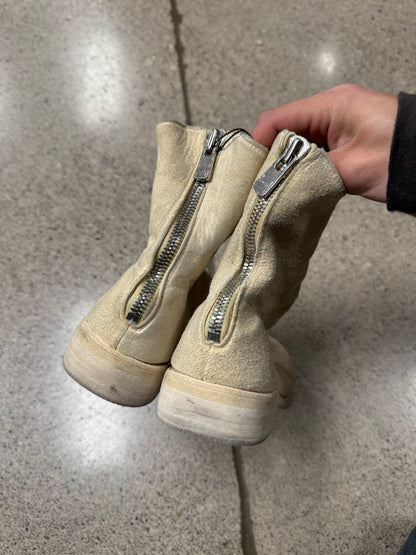 Guidi ‘788Z’ Suede Back-Zip Boots