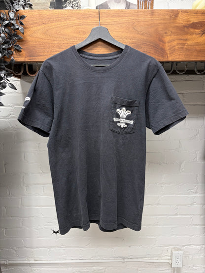 Chrome Hearts ‘Fleur De Lis’ Faded Black Graphic T-Shirt