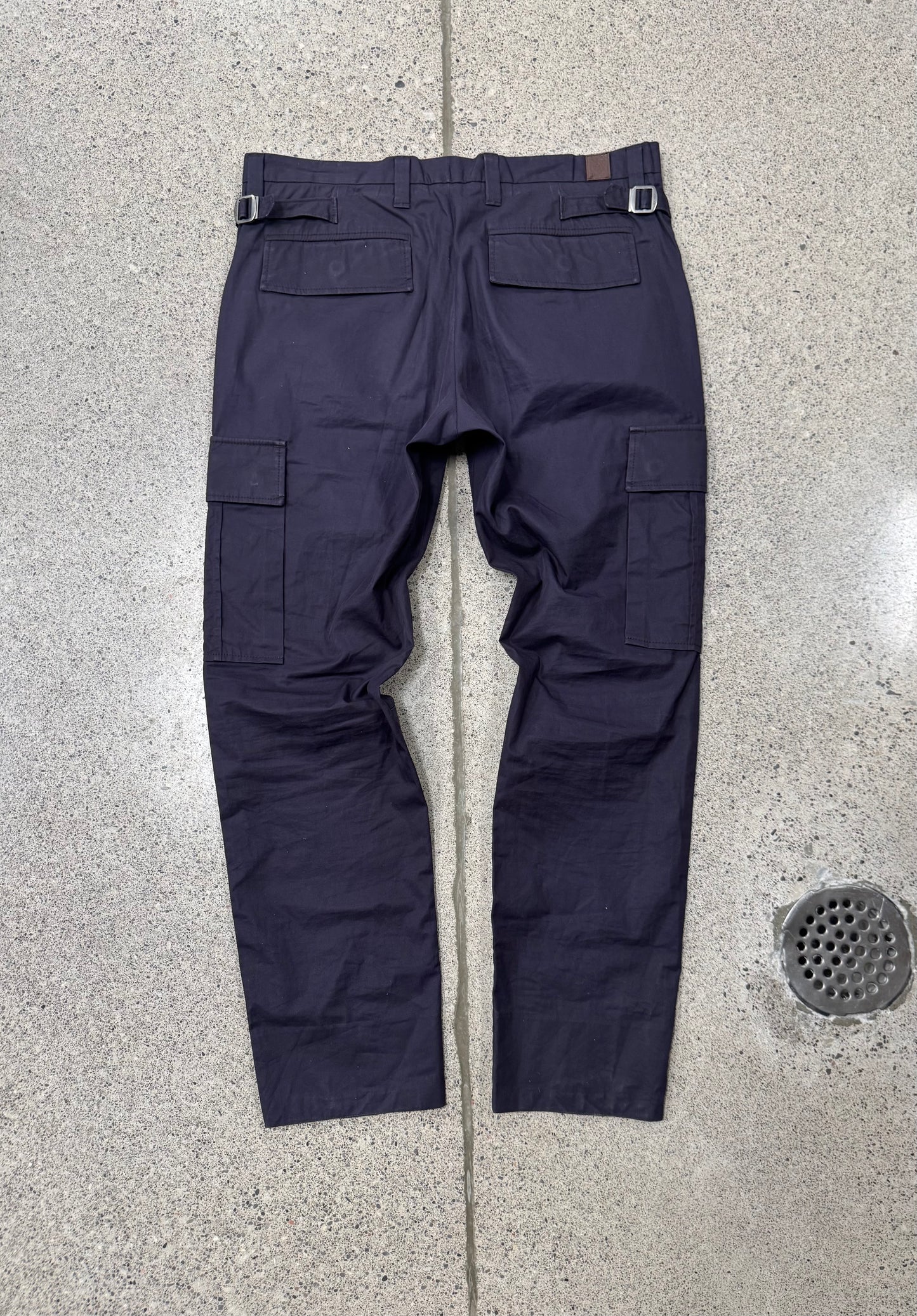 2000s Gucci by Tom Ford ‘Deep Purple’ Slim/Skinny Cargo Pants