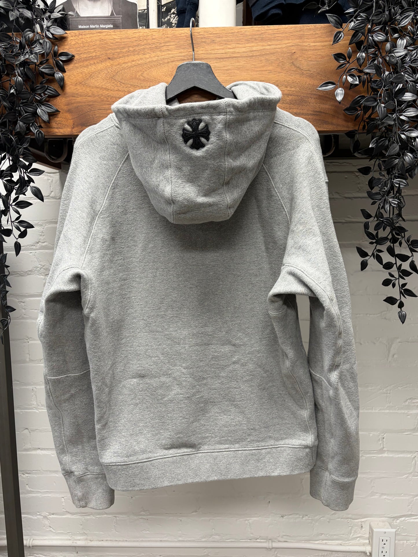 Chrome Hearts Y-Not Leather Plus Cross ‘Fuck You’ Black Label Premium Hoodie