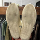 Rick Owens ‘Cargobasket’ Milk/White Leather High Top Sneakers
