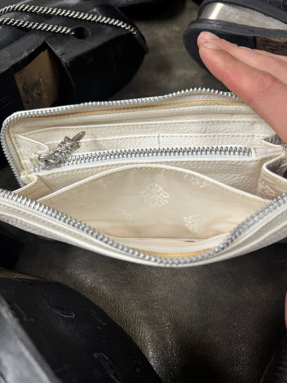 Chrome Hearts ‘Lucky Patch’ Filigree Plus Cross Leather Wallet