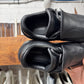 Raf Simons ‘Cyclone’ Triple Black Leather Low Top Sneakers