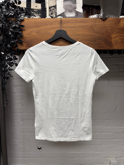 Gucci ‘Cursive G’ Pointallism Logo White Graphic T-Shirt