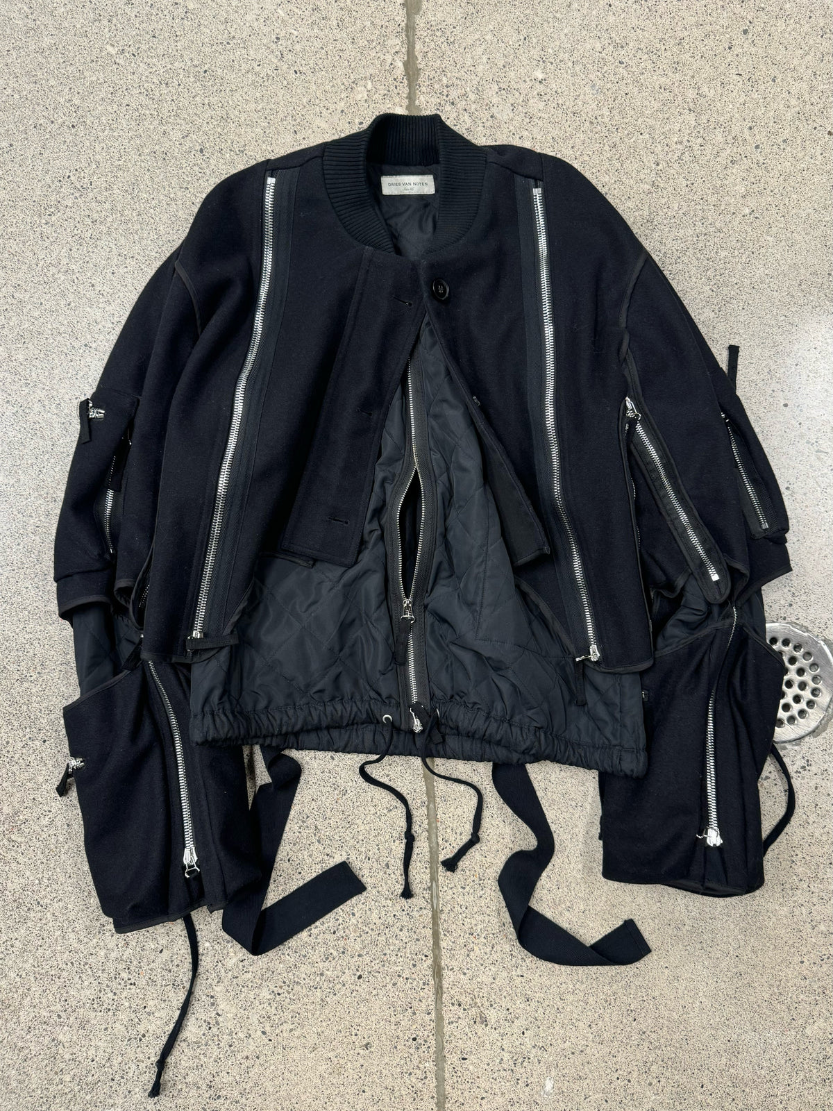 AW2014 Dries Van Noten Wool 