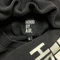 Hood by Air HBA Grid Logo Black Sweatshirt