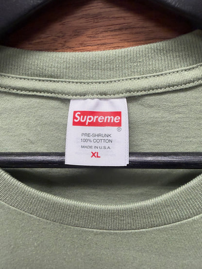 AW2022 Supreme ‘Enta Da Stage’ Olive Green Graphic T-Shirt