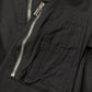 SS2014 Rick Owens Black Cotton MA-1 Bomber Jacket