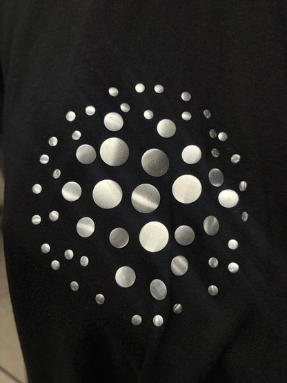 AW2024 Rick Owens ‘Porterville’ Jumbo ‘Metal Orb’ Black Oversized T-Shirt